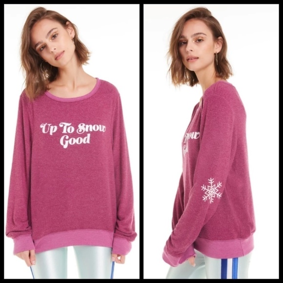 💕WILDFOX💕 Up to Snow Good Baggy Beach Jumper - Picture 5 of 8